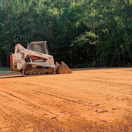 Professional grading services and land preparation in Georgia